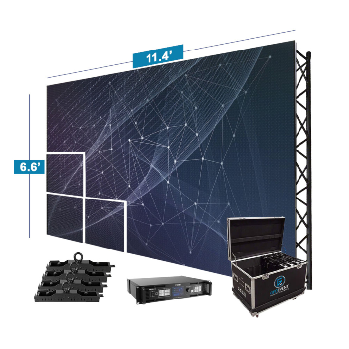 Rent 11.4x6.6 LED video wall 1.9mm – LED wall rental