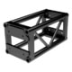 12" Black Truss 2ft Rental 17 12-inch black bolt truss 2-foot segment rental for stage structures and lighting grids