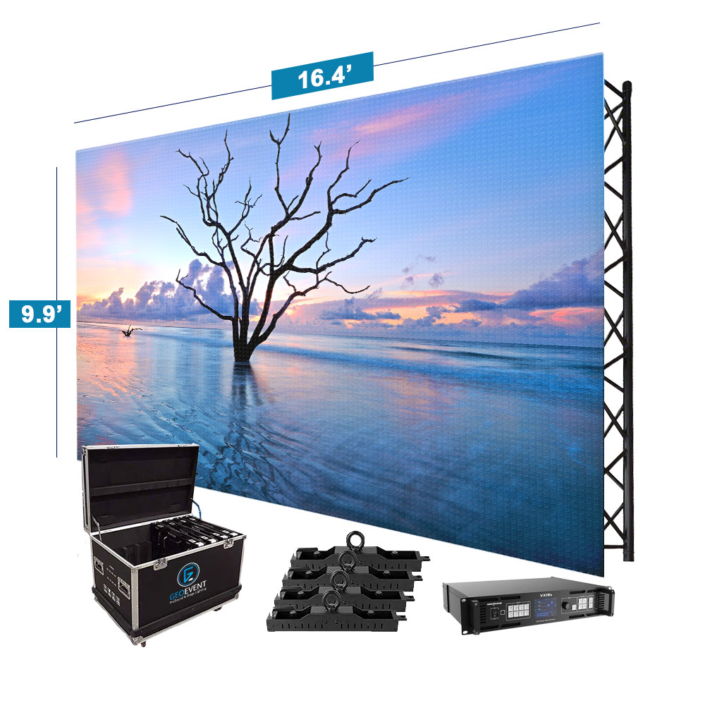 Rent 16.4x9.9 LED video wall 3.9mm – LED wall rental