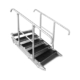 4 Step stairs W/Railing 17 4-step-stair-rental