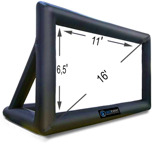 16 Inflatable screen