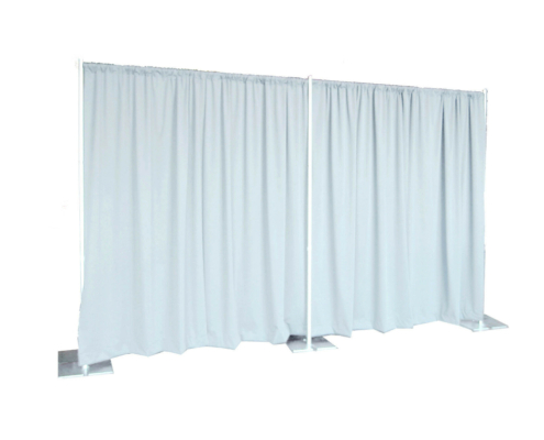 White image-of-pipe-and-white-drape