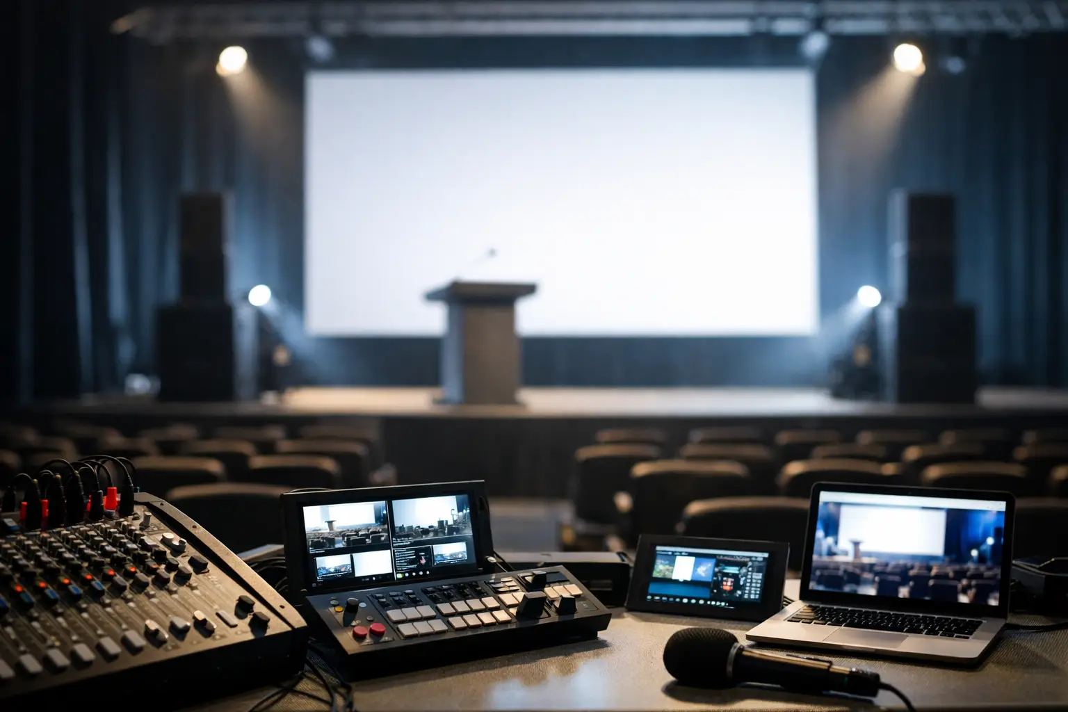 Best AV Setup for a Keynote Presentation 2 Best AV Setup for a Keynote Presentation