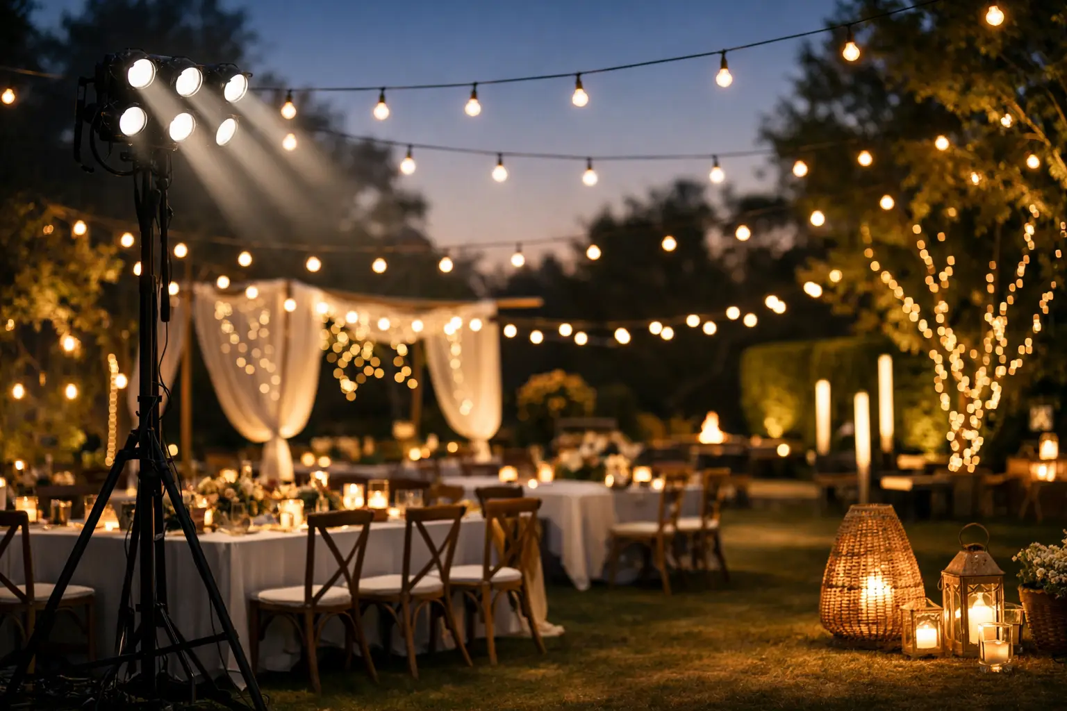 Best Outdoor Event Lighting Setups That Work 3 Best Outdoor Event Lighting Setups That Work