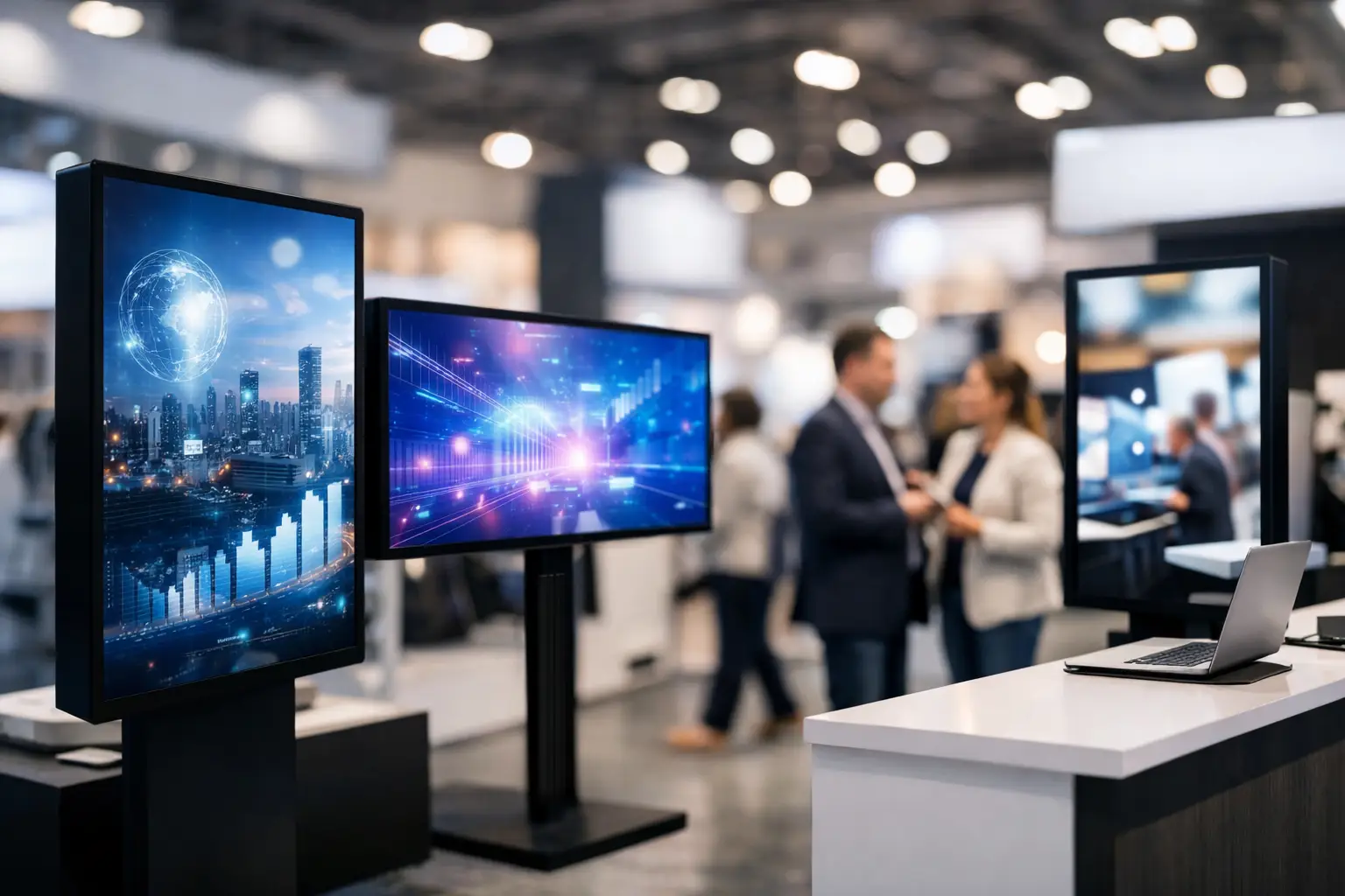Best Trade Show Display Screens for Busy Booths 3 Best Trade Show Display Screens for Busy Booths