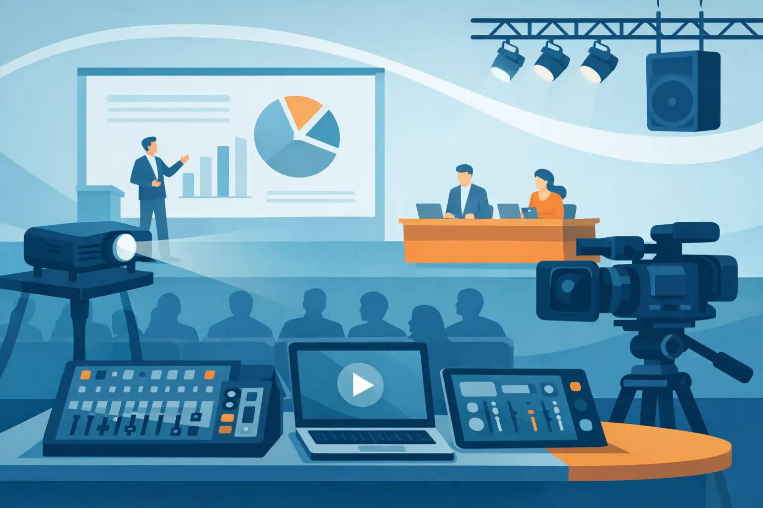 Conference AV Rental That Keeps Events On Track 2 Conference AV Rental That Keeps Events On Track