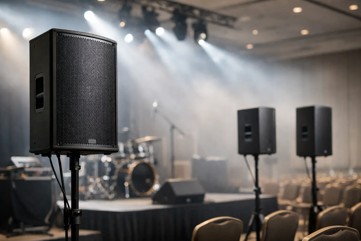 How Many Speakers for Event Sound? 1 How Many Speakers for Event Sound?