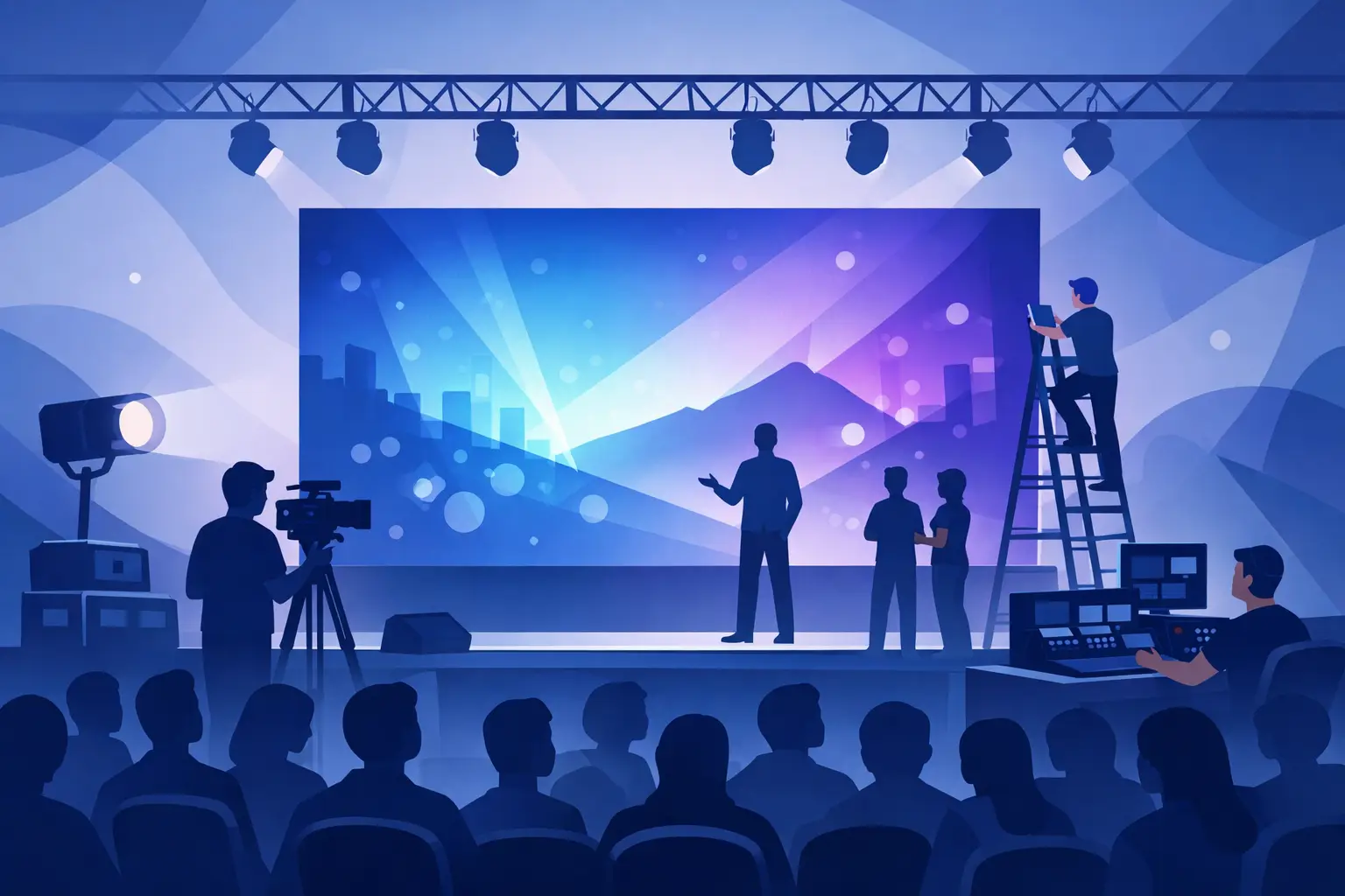 LED Video Wall Rental for Better Events 2 LED Video Wall Rental for Better Events