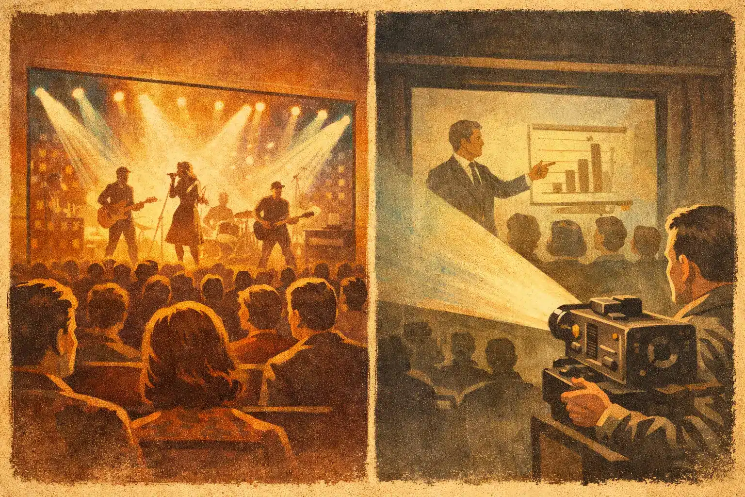LED Wall vs Projector Events: What Wins? 2 LED Wall vs Projector Events: What Wins?