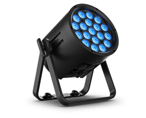 Chauvet WELL POD 3 right side battery powered lighting rental with mounting yoke
