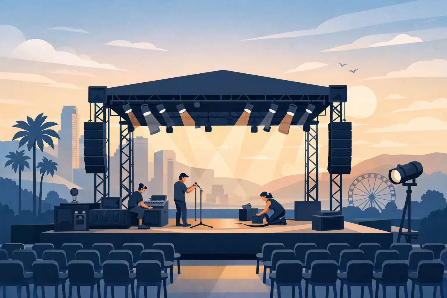 Los Angeles Stage Rental That Runs Smoothly