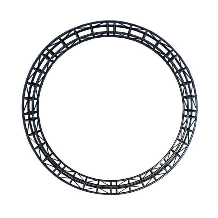 Black Round Truss