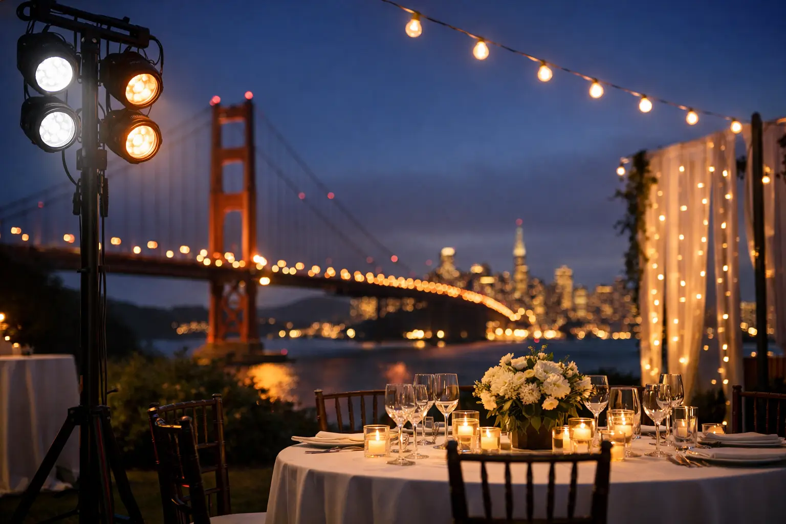 San Francisco Event Lighting That Works Harder