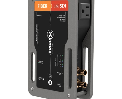 Theatrixx xVision Fiber to SDI Converter rental for returning video signal to SDI format