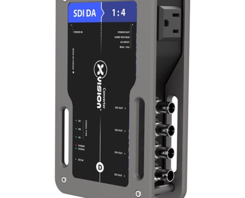 Theatrixx xVision SDI Splitter rental for distributing SDI video signals 1:4