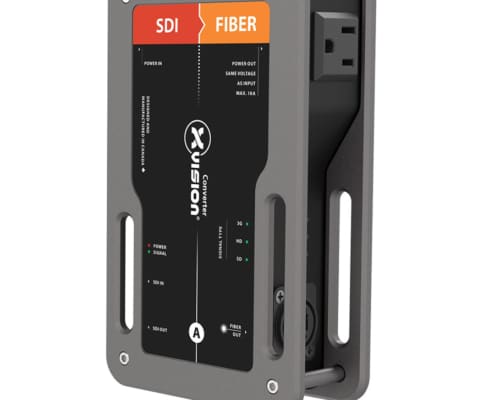 Theatrixx xVision SDI to Fiber Converter rental for long-distance video transmission